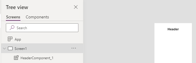 Components in PowerApp